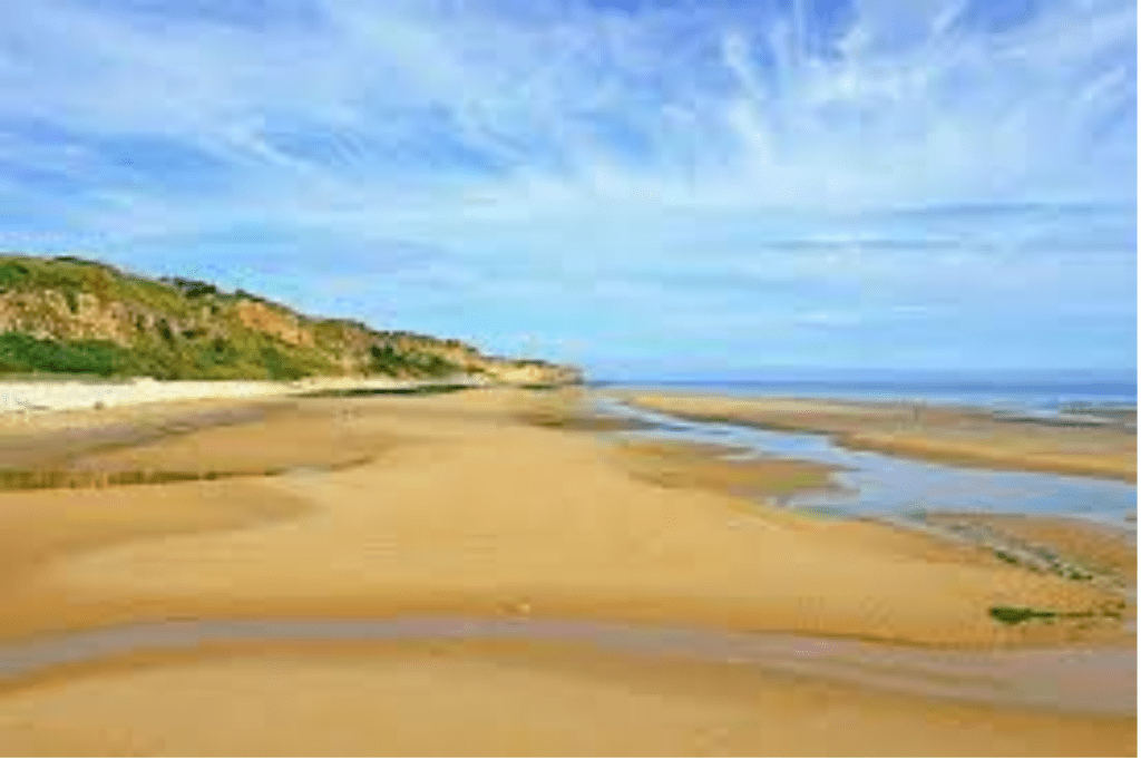 Omaha Beach in Normandy France