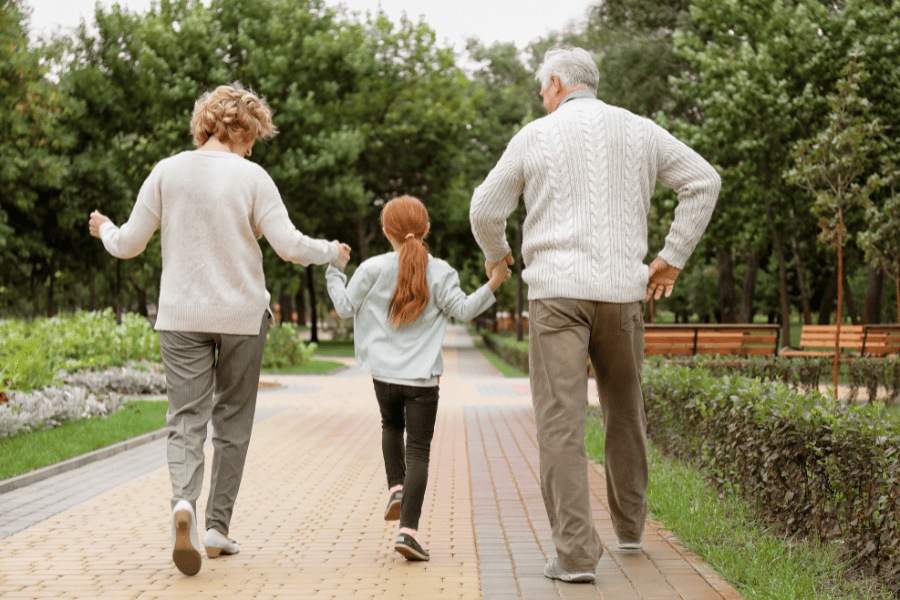 Grandparents with special needs grandchild